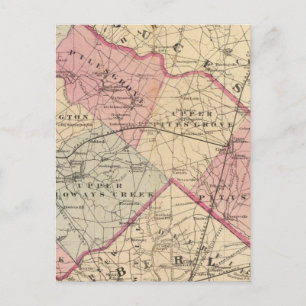 Salem County, NJ Briefkaart