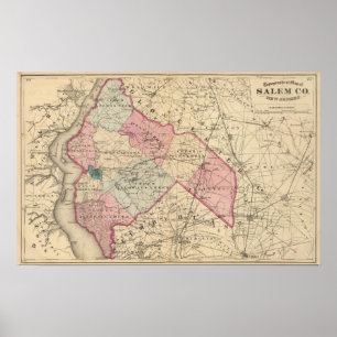 Salem County, NJ Poster