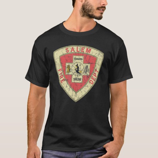 Salem Fire Dept 1626 T-shirt (Voorkant)