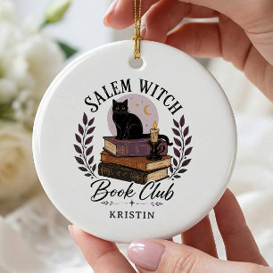 Salem Heksen Boek Club Ornament