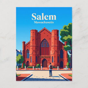 Salem Heksenmuseum VS Briefkaart
