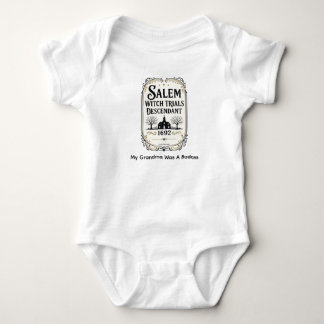 Salem Heksenprocessen Afstammeling Baby "Mijn oma" Romper