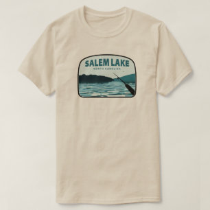 Salem Lake North Carolina Vistangstok T-shirt
