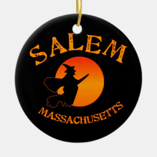 Salem MA Witch Keramisch Ornament