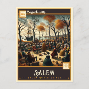 Salem, Massachusetts    Briefkaart
