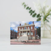 Salem Massachusetts Briefkaart (Staand voorkant)