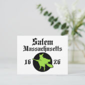 Salem Massachusetts Briefkaart (Staand voorkant)