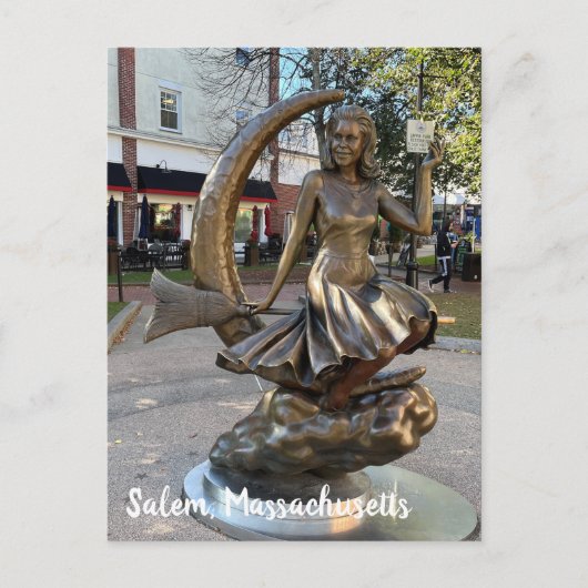 Salem Massachusetts Briefkaart (Voorkant)