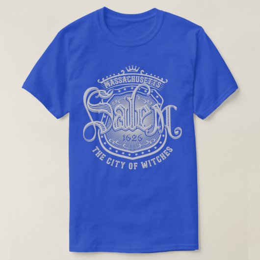 Salem Massachusetts de stad Witches T-shirt (Design voorkant)