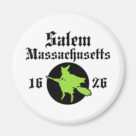 Salem Massachusetts Magneet (Voorkant)