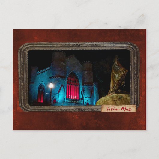 Salem, Massachusetts - Witch Museum Briefkaart (Voorkant)