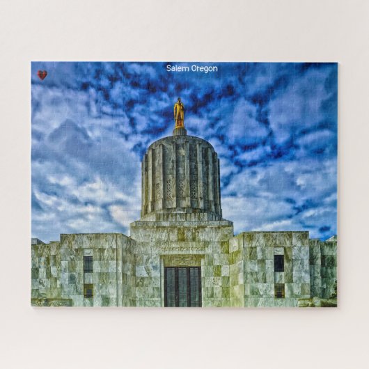 Salem Oregon Legpuzzel (Horizontaal)