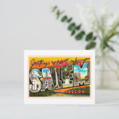 Salem Oregon of groot Briefkaart (Staand voorkant)