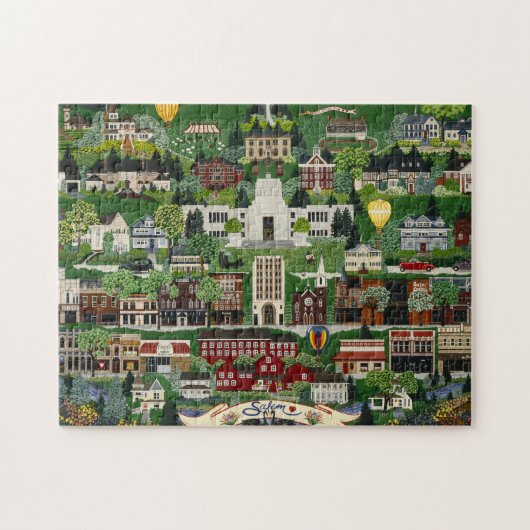 Salem, Oregon Puzzle Legpuzzel (Horizontaal)