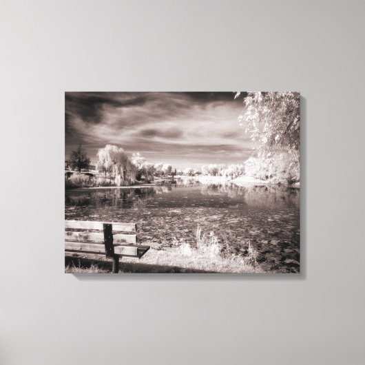 Salem Pond Canvas Afdruk (Voorkant)