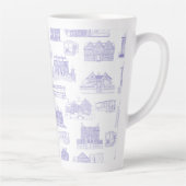 Salem Toile Latte Mug (Droite)