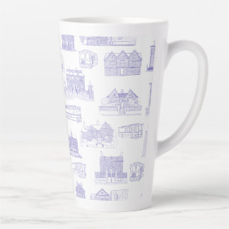 Salem Toile Latte Mug