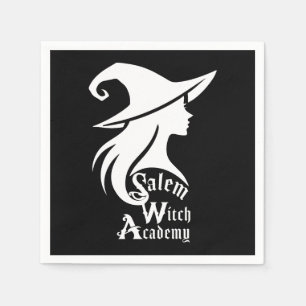 Salem Witch Academy Wiccan Witches Halloween Party Servet