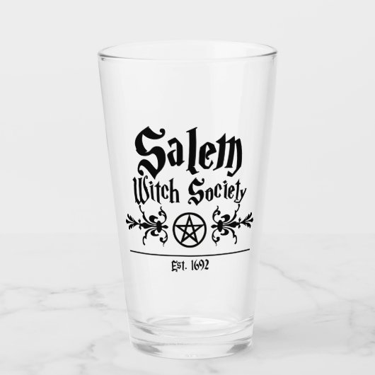 Salem Witch Society Glas (Voorkant)