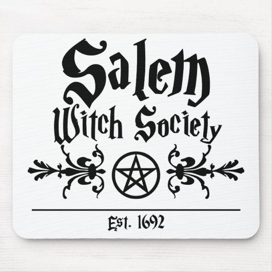 Salem Witch Society Mousepad Muismat (Voorkant)
