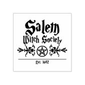 Salem Witch Society Rubber Stamp Rubberstempel (Afrduk)