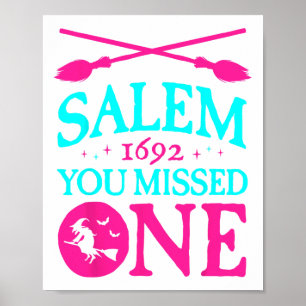 Salem Witch Trials 1692 Je hebt één getuige Hallo Poster