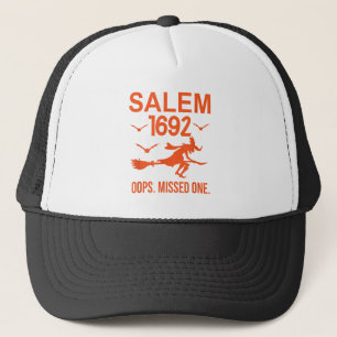 Salem Witch Trials 1692 Oops The Missed One Hallow Trucker Pet