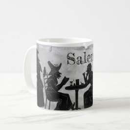Salem Witches die koffie mok stelen en brouwen