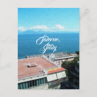 Salerno Zuid-Italië Briefkaart
