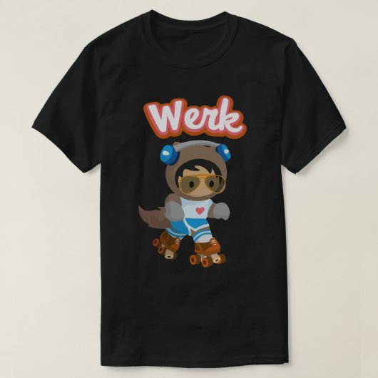 Salesforce Astro Werk - Salesforce trailblazer - S T-shirt (Design voorkant)