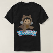Salesforce Astro Wohooo - Salesforce trailblazer - T-shirt (Design voorkant)