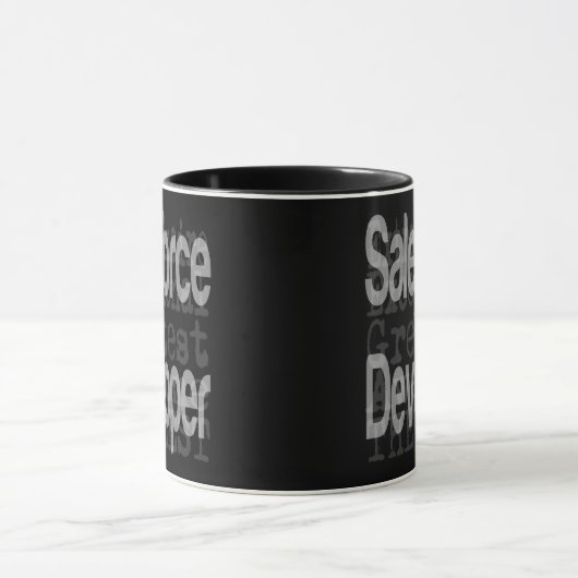 Salesforce Developer Extraordinaire Mug (Centre)