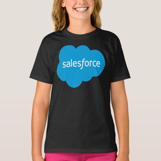 Salesforce-Salesforce Tower-Salesforce Logo-Cloud  T-shirt (Voorkant)