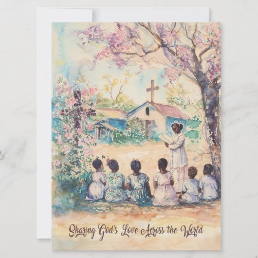 Salesian Missions Bulk Bedankt kaarten (Voorkant)