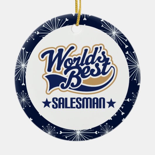 Salesman Gift Ornament (Voorkant)