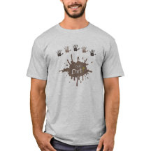 Saleté obtenue ? Couleur de votre T-shirt bien