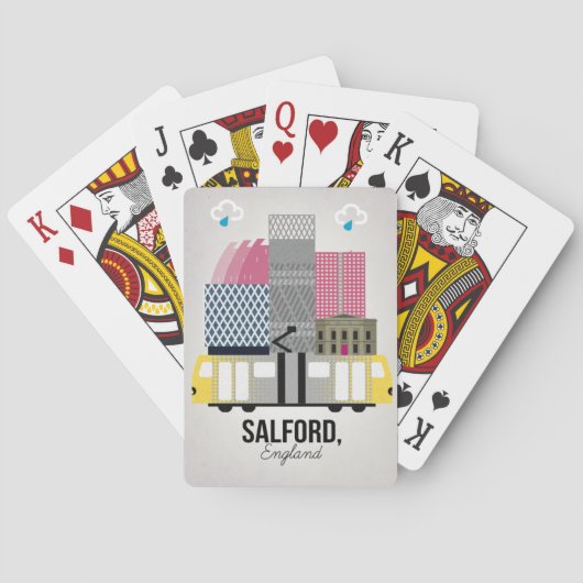 Salford Pokerkaarten (Achterkant)
