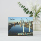 Salford Quays Briefkaart (Staand voorkant)