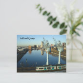 Salford Quays Briefkaart (Staand voorkant)
