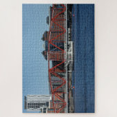 Salford quays Manchester docks. Jigsaw Puzzle (Vertical)