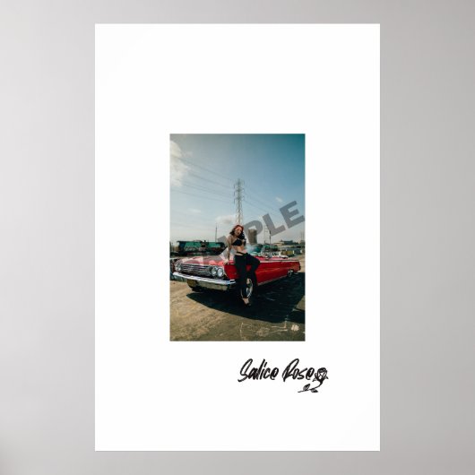 Salice Roos x Impala Poster (Voorkant)