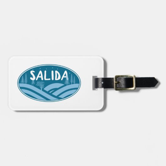 Salida Colorado buitenshuis Bagagelabel (Voorkant horizontaal)