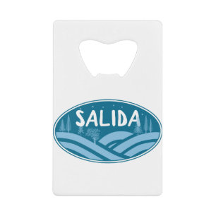 Salida Colorado buitenshuis Kredietkaart Flessenopener