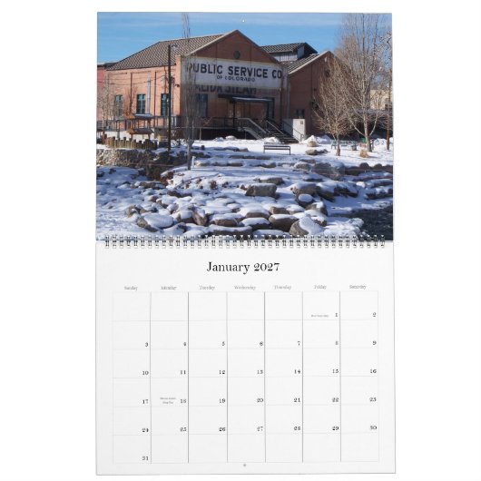 Salida Colorado, Calendrier 2013 (Jan 2027)