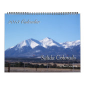 Salida Colorado, Calendrier 2013 (Protection)