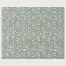 Salie Bloemvogel Print Wrapping Paper