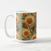 Salie en zonnebloemen II