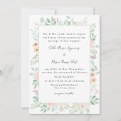 Salie Floral Romance Kaart (Voorkant)