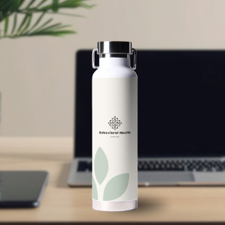 Salie Groen Blad Crème Counselor Gedragstherapie  Waterfles