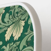 Salie Groen  bloemmotief Pickleball Paddle (Links Detail)